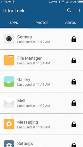 Descargar gratis Ultra lock para Android. Programas para teléfonos y tabletas.