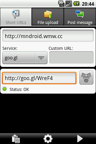 Descargar gratis URLy para Android. Programas para teléfonos y tabletas.