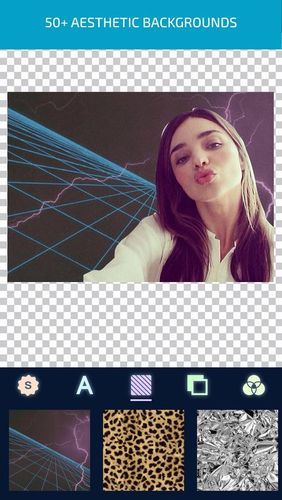 Aplicación Vaporwave - Aesthetic filters & photo glitch art para Android, descargar gratis programas para tabletas y teléfonos.