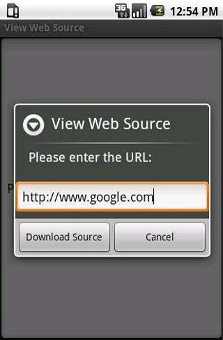 Descargar gratis View Web Source para Android. Programas para teléfonos y tabletas.