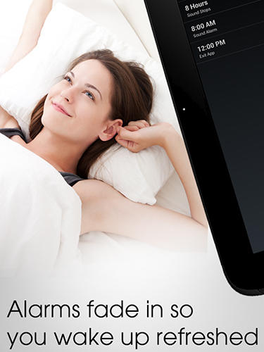 Screenshots des Programms White noise für Android-Smartphones oder Tablets.