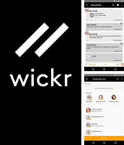 Además del programa Kinopoisk para Android, podrá descargar Wickr Me – Private messenger para teléfono o tableta Android.