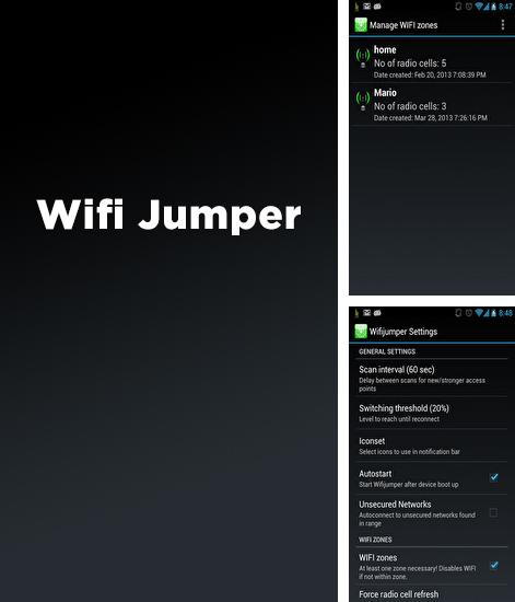 Besides WhatsApp messenger Android program you can download Wifi Jumper for Android phone or tablet for free.