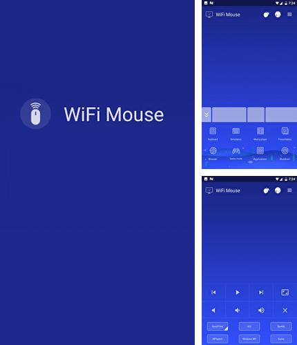 Download WiFi Mouse for Android phones and tablets.