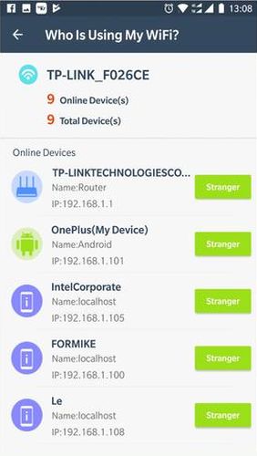 Aplicativo WiFi router master - WiFi analyzer & Speed test para Android, baixar grátis programas para celulares e tablets.