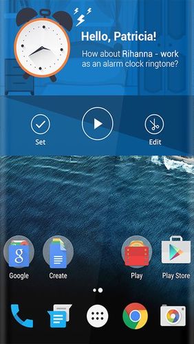 Les captures d'écran du programme Zatrek cut pour le portable ou la tablette Android.