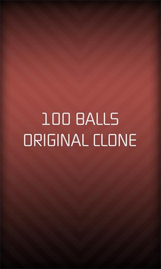 100 balls: Original clone poster