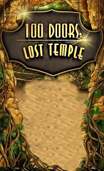 100 doors: Lost temple poster