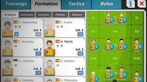 11x11: Football manager screenshot 3