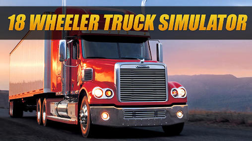 18 wheeler truck simulator poster