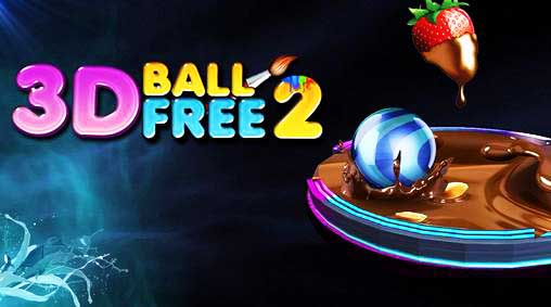 3D ball free 2 poster