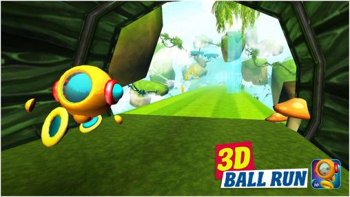 3D ball run poster
