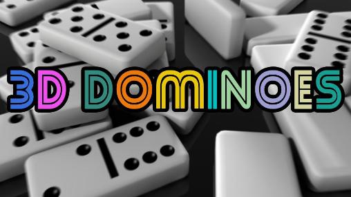 3D dominoes poster