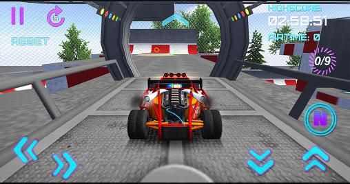 3D extreme stunt: Formula racer screenshot 1