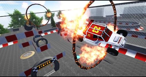 3D extreme stunt: Formula racer screenshot 2