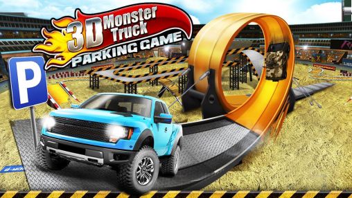 3D Monster truck: Parking game poster