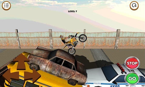 3D motocross: Industrial screenshot 1