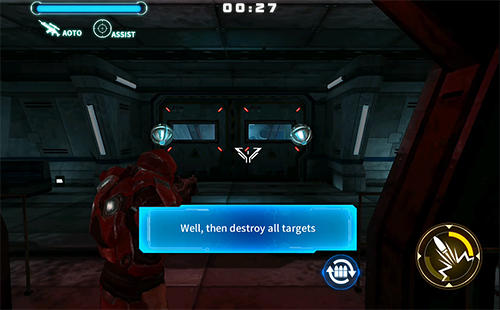 3D Overwatch hero 2: Space armor 2 screenshot 1