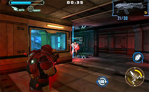 3D Overwatch hero 2: Space armor 2 screenshot 2