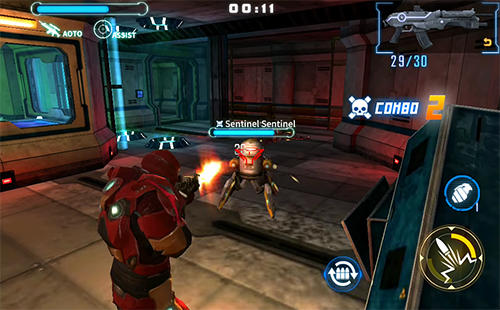 3D Overwatch hero 2: Space armor 2 screenshot 3