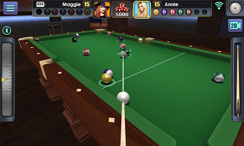 3D pool ball screenshot 1