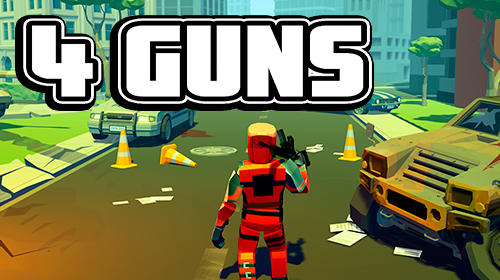 4 guns: 3D pixel shooter poster