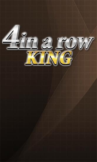 4 in a row king poster