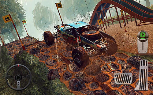 4x4 dirt off-road parking: Forest trials simulator screenshot 1
