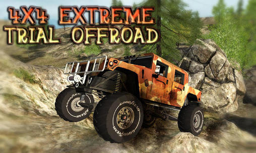 4x4 extreme trial offroad poster