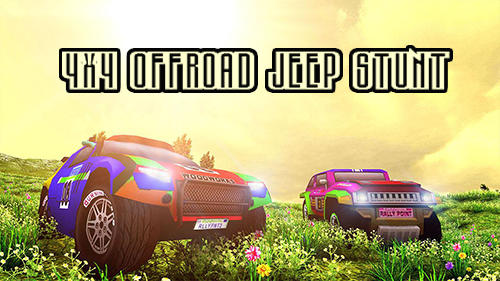 4x4 offroad jeep stunt poster