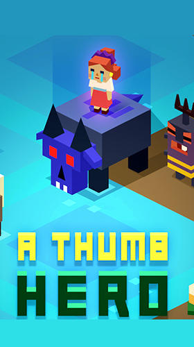A thumb hero poster