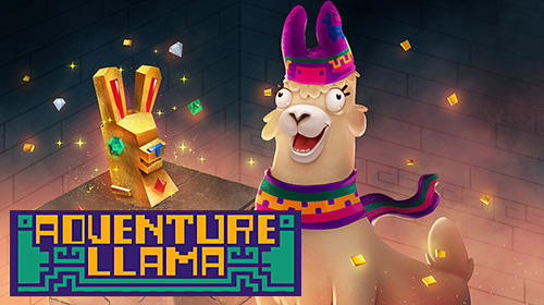 Adventure Llama poster