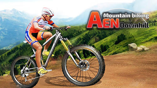 AEN downhill mountain biking poster