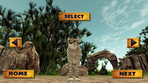 African cheetah: Survival sim screenshot 1