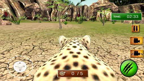African cheetah: Survival sim screenshot 3