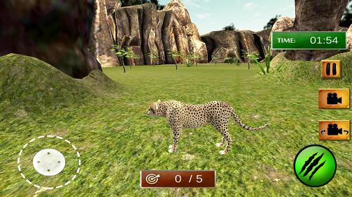 African cheetah: Survival sim screenshot 5