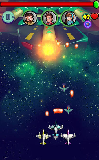 Air combat: 3 fighters screenshot 1