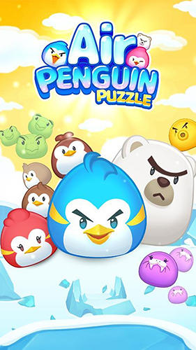 Air penguin puzzle poster