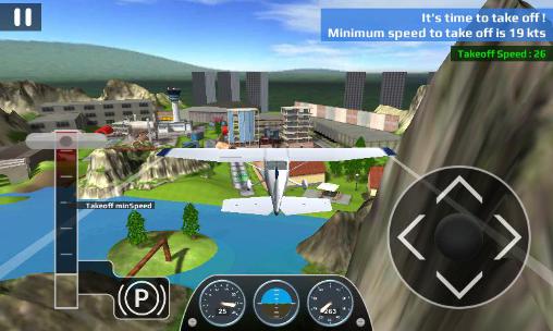 Airplane flight simulator RC screenshot 1