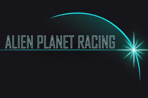 Alien planet racing poster