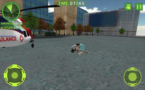 Ambulance helicopter simulator screenshot 4