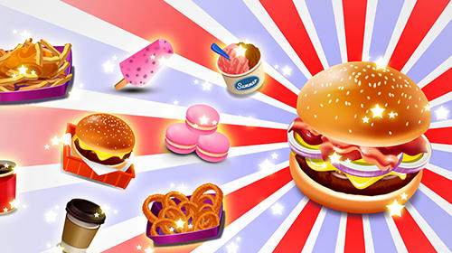 American burger truck: Fast food cooking game screenshot 1