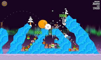 Angry Birds Seasons Winter Wonderham! screenshot 5