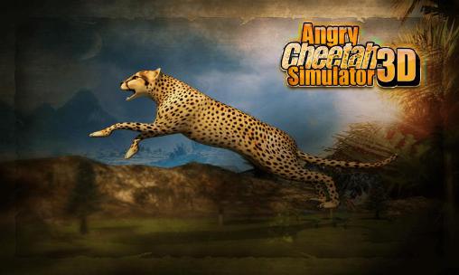 Angry cheetah simulator 3D poster