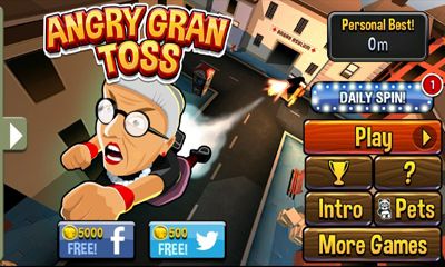 Angry Gran Toss poster
