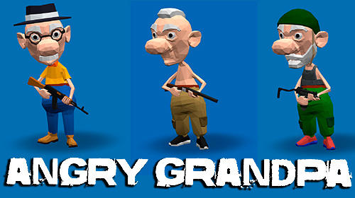 Angry grandpa poster