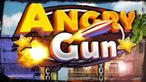 Angry gun poster