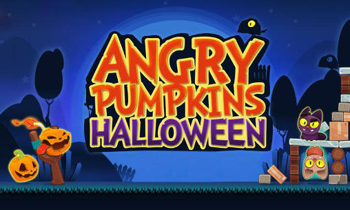 Angry pumpkins: Halloween poster