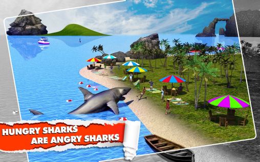 Angry shark: Simulator 3D screenshot 1