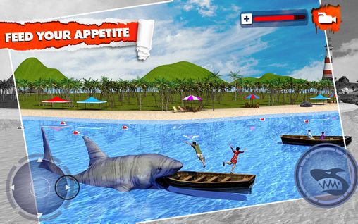 Angry shark: Simulator 3D screenshot 3